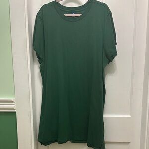 Old Navy Forest Green Midi Dress